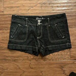 Guess Vintage Dark Wash Jean Shorts Size 29
